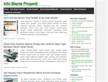 Tablet Screenshot of infobisnisproperti.com